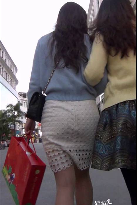 [街拍客视频]jx0612 成熟白裙肉丝美少妇